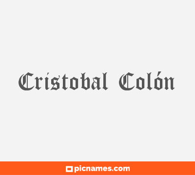 Cristobal Colón